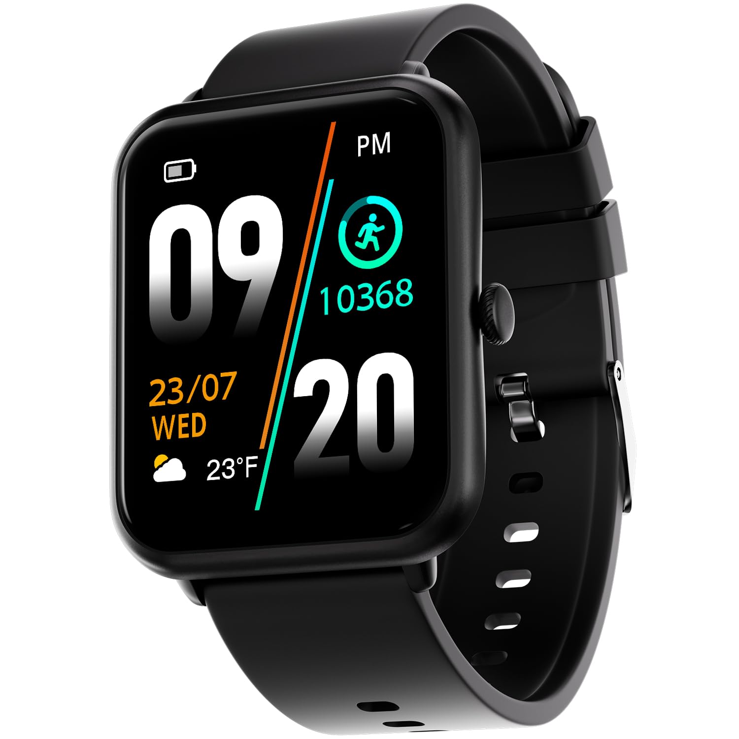 roll over image to zoom in 4 videos fire-boltt ninja call pro smart watch dual chip bluetooth calling, 1.69" display